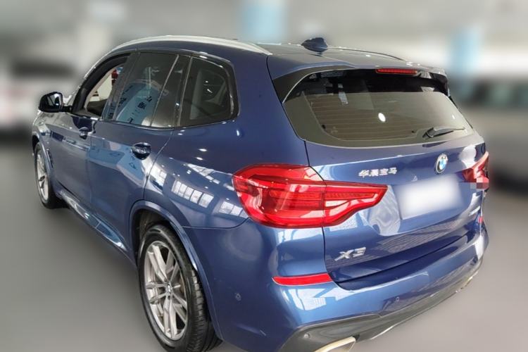 Used BMW X3 2019 xDrive28i M Sport Package Rear Left 45 Deg