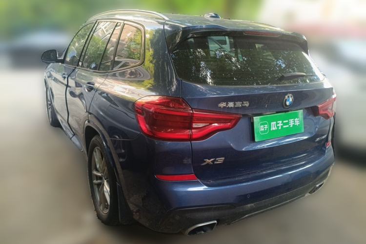 Used BMW X3 2019 xDrive25i M Sport Package Rear Left 45 Deg