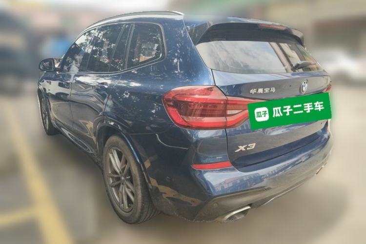 Used BMW X3 2019 xDrive25i M Sport Package Rear Left 45 Deg