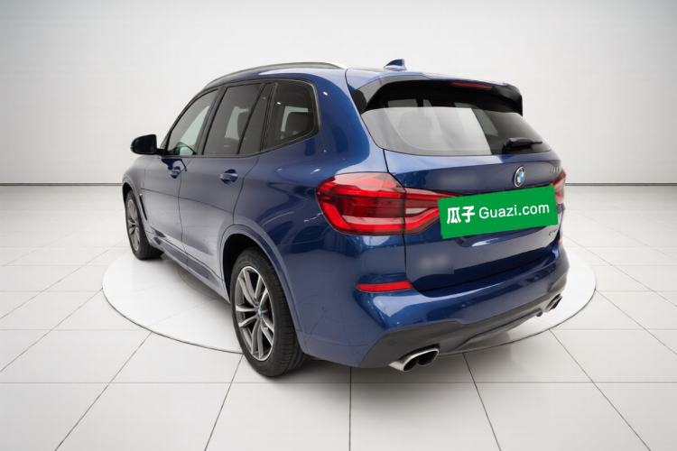 Used BMW X3 2019 xDrive25i M Sport Package Rear Left 45 Deg