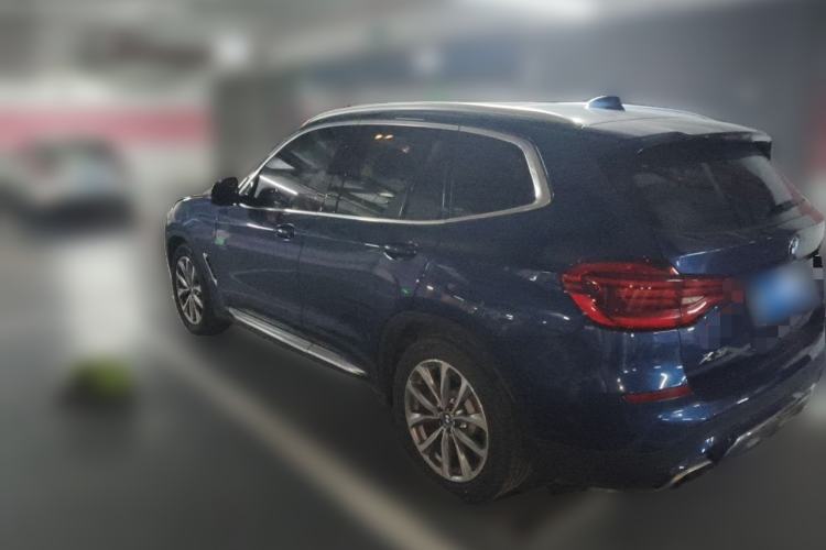 Used BMW X3 2019 xDrive25i Luxury Package Rear Left 45 Deg