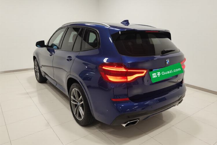 Used BMW X3 2019 xDrive25i M Sport Package Rear Left 45 Deg