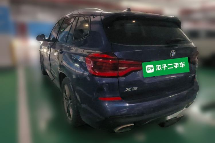 Used BMW X3 2019 xDrive25i M Sport Package Rear Left 45 Deg