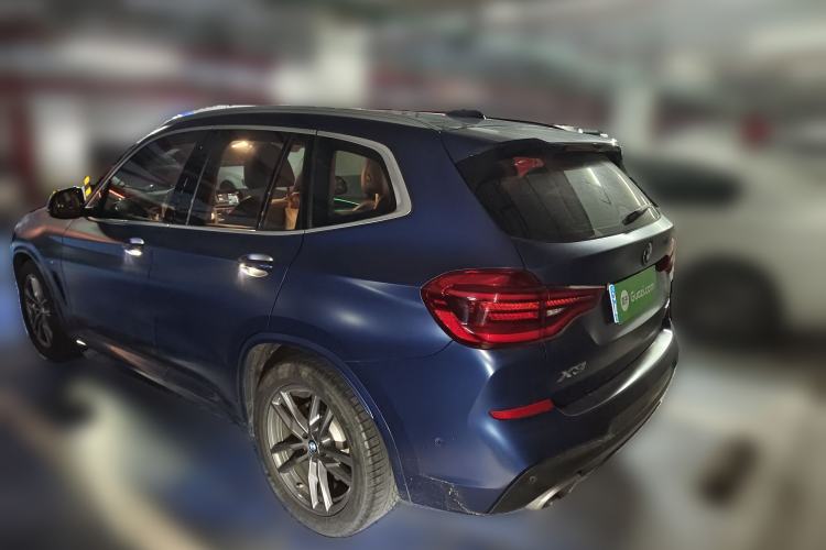 Used BMW X3 2019 xDrive28i M Sport Package Rear Left 45 Deg
