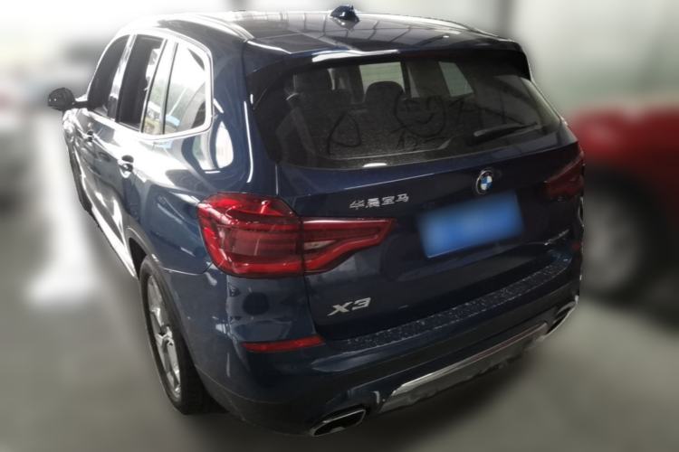 Used BMW X3 2019 xDrive28i Luxury Package Rear Left 45 Deg
