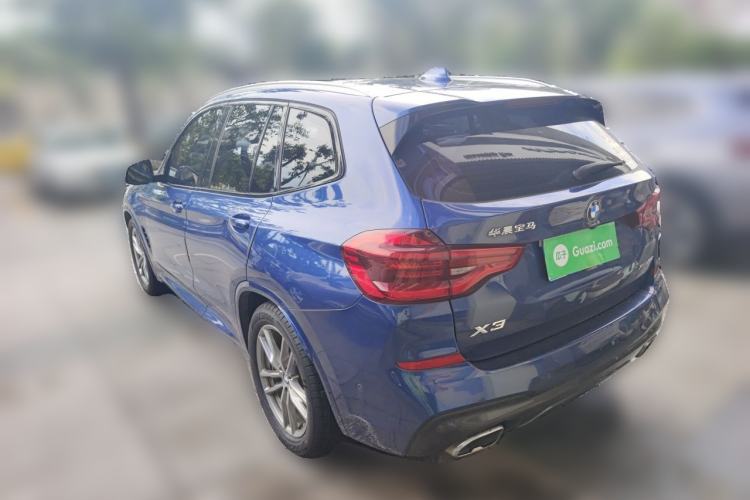 Used BMW X3 2019 xDrive28i M Sport Package Rear Left 45 Deg