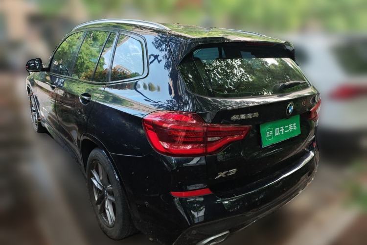 Used BMW X3 2019 xDrive28i M Sport Package Rear Left 45 Deg