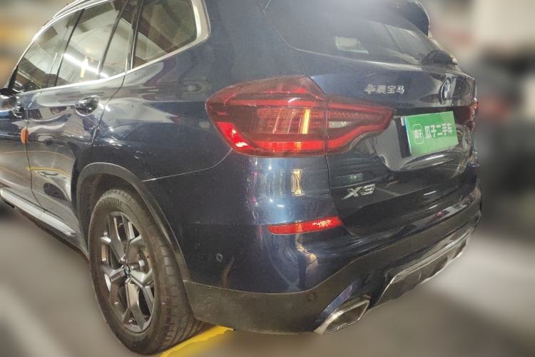 Used BMW X3 2019 xDrive28i Luxury Package Rear Left 45 Deg
