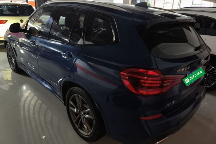 Used BMW X3 2019 xDrive28i M Sport Package Rear Left 45 Deg