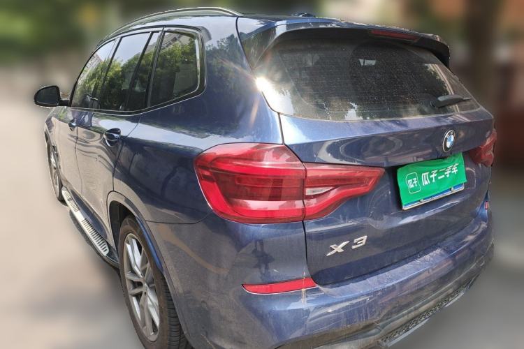 Used BMW X3 2019 xDrive28i M Sport Package Rear Left 45 Deg