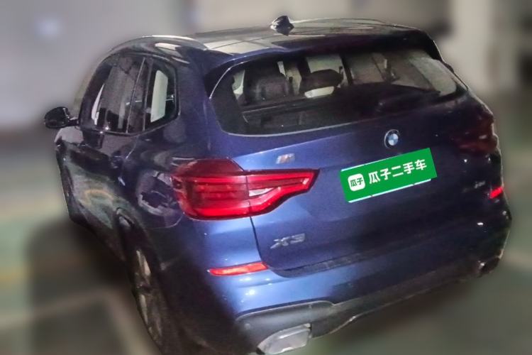 Used BMW X3 2019 xDrive28i M Sport Package Rear Left 45 Deg