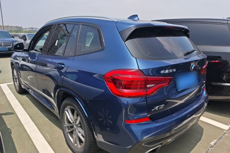 Used BMW X3 2019 xDrive25i M Sport Package Rear Left 45 Deg