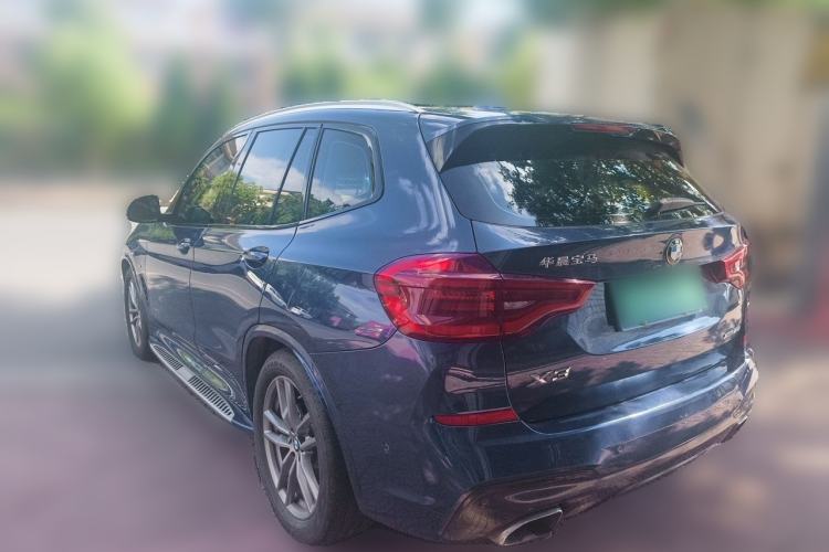 Used BMW X3 2019 xDrive28i M Sport Package Rear Left 45 Deg