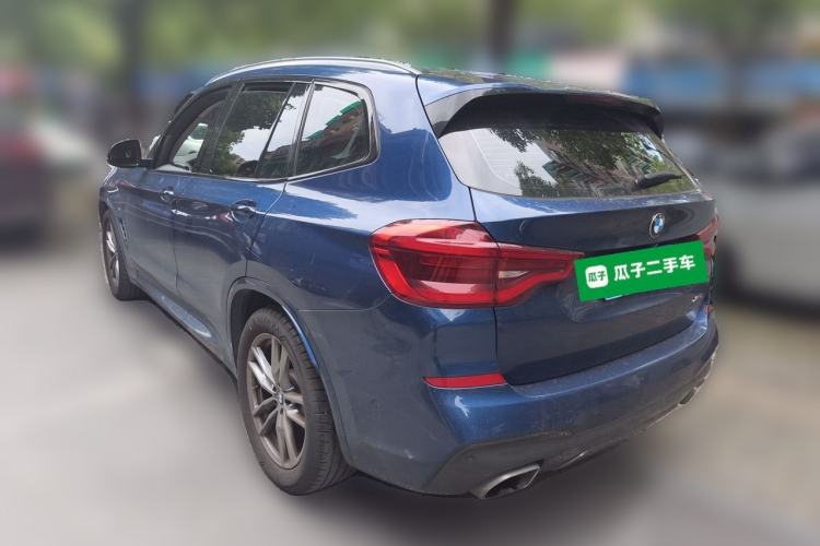 Used BMW X3 2019 xDrive25i M Sport Package Rear Left 45 Deg