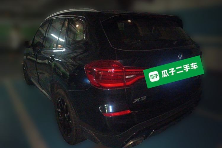 Used BMW X3 2019 xDrive25i Luxury Package Rear Left 45 Deg