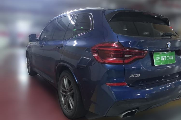 Used BMW X3 2019 xDrive28i M Sport Package Rear Left 45 Deg