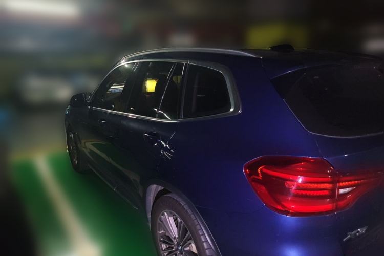 Used BMW X3 2019 xDrive28i Luxury Package Rear Left 45 Deg