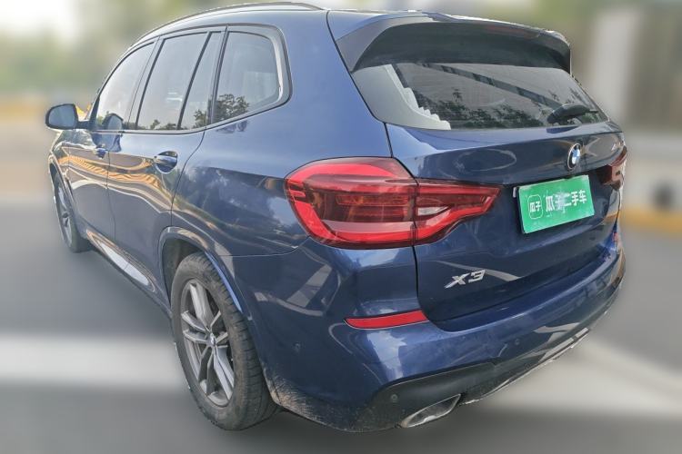 Used BMW X3 2019 xDrive28i M Sport Package Rear Left 45 Deg