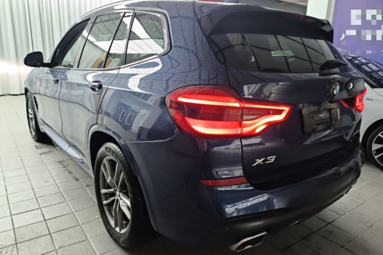 Used BMW X3 2019 xDrive28i M Sport Package Rear Left 45 Deg