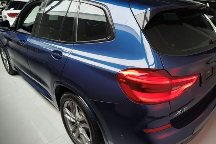Used BMW X3 2019 xDrive28i M Sport Package Rear Left 45 Deg