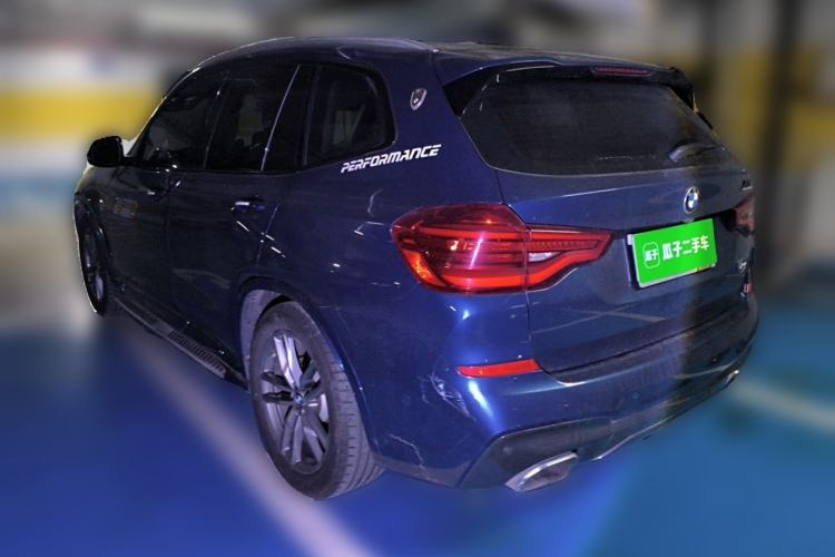 Used BMW X3 2019 xDrive28i M Sport Package Rear Left 45 Deg