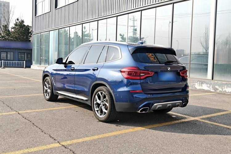 Used BMW X3 2019 xDrive28i Luxury Package Rear Left 45 Deg