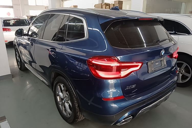 Used BMW X3 2019 xDrive28i Luxury Package Rear Left 45 Deg