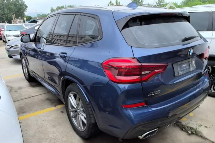 Used BMW X3 2019 xDrive25i M Sport Package Rear Left 45 Deg