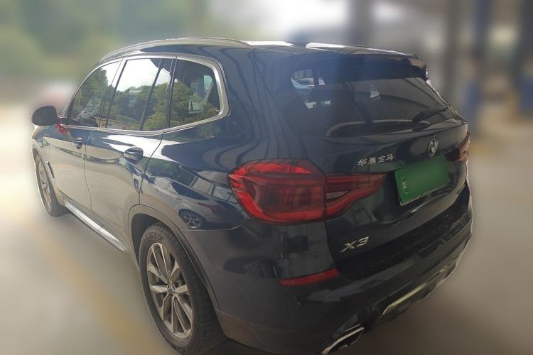 Used BMW X3 2019 xDrive25i Luxury Package Rear Left 45 Deg