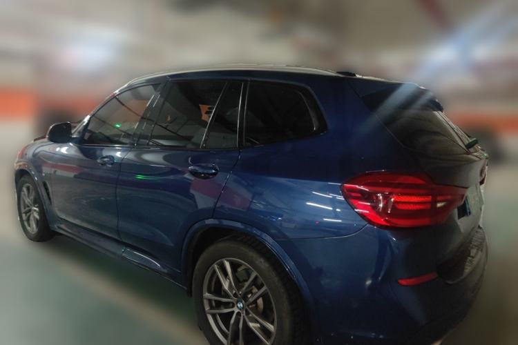 Used BMW X3 2019 xDrive25i M Sport Package Rear Left 45 Deg