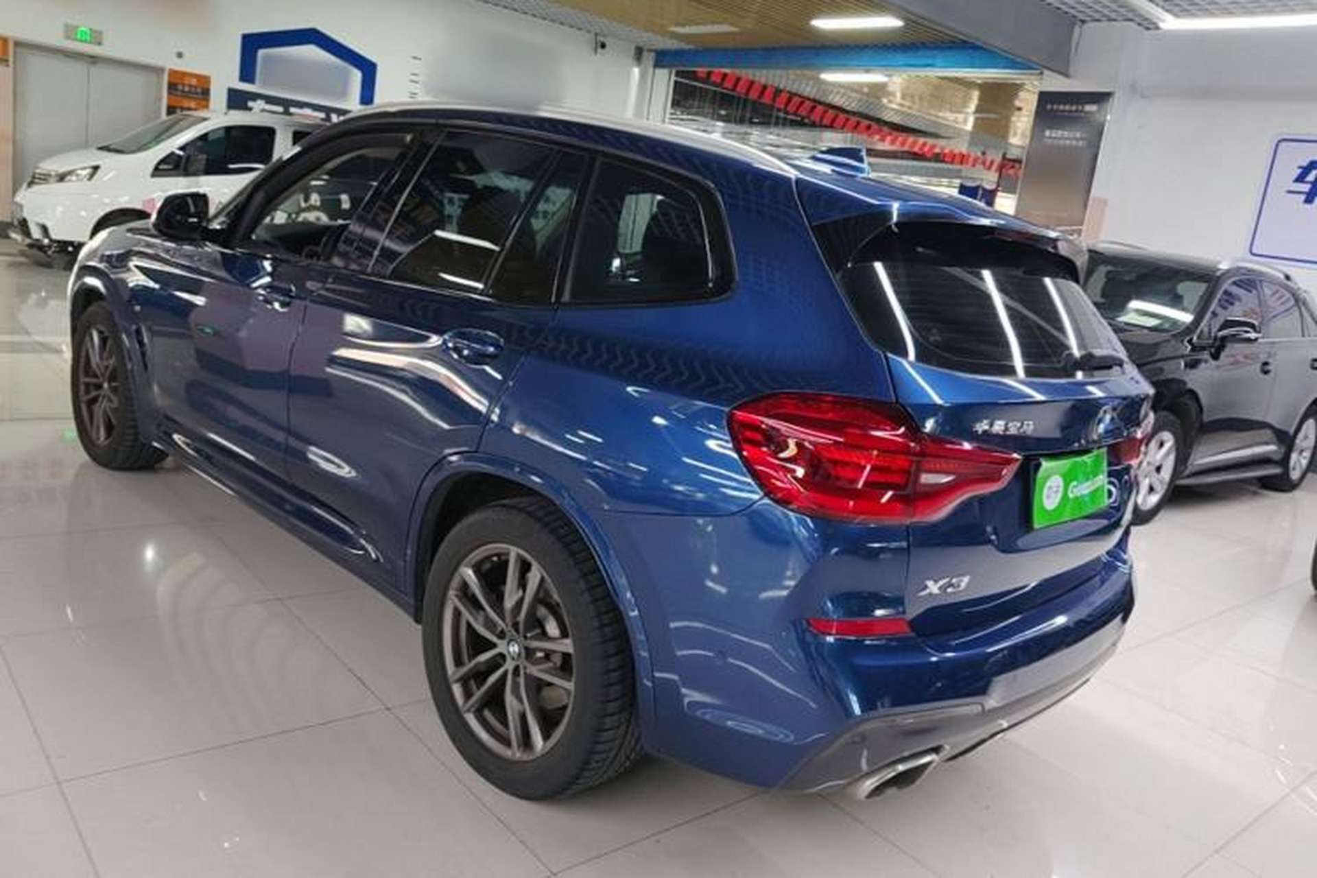 Used BMW X3 2019 xDrive28i M Sport Package Rear Left 45 Deg