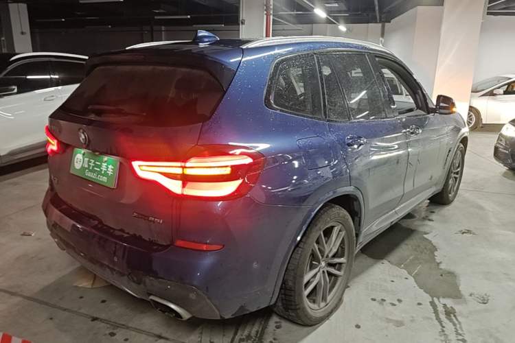 Used BMW X3 2019 xDrive25i M Sport Package Rear Right 45 Deg