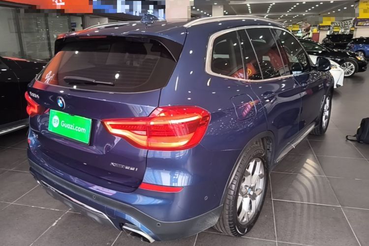 Used BMW X3 2019 xDrive28i Luxury Package Rear Right 45 Deg