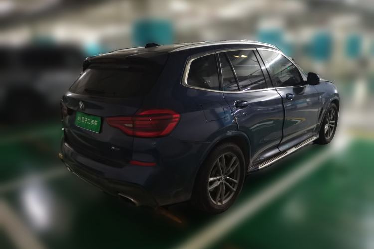 Used BMW X3 2019 xDrive30i Leading Model M Sport Package Rear Right 45 Deg
