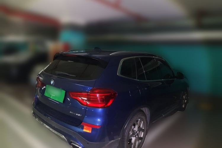 Used BMW X3 2019 xDrive28i Luxury Package Rear Right 45 Deg