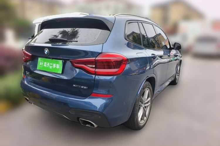 Used BMW X3 2019 xDrive25i M Sport Package Rear Right 45 Deg