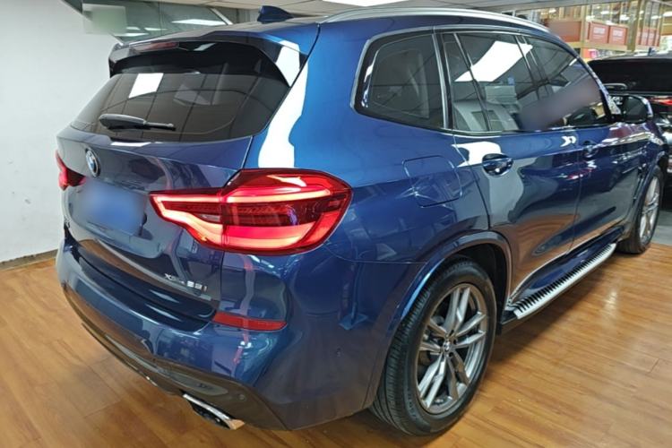 Used BMW X3 2019 xDrive28i M Sport Package Rear Right 45 Deg