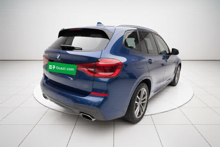 Used BMW X3 2019 xDrive25i M Sport Package Rear Right 45 Deg