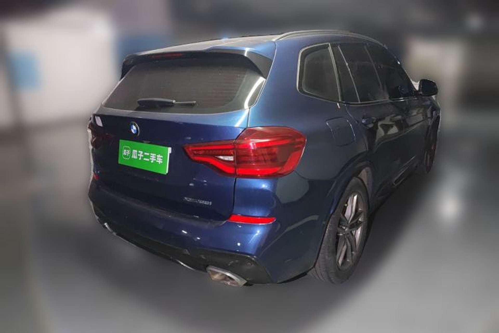 Used BMW X3 2019 xDrive25i M Sport Package Rear Right 45 Deg