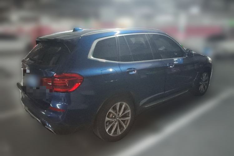Used BMW X3 2019 xDrive25i Luxury Package Rear Right 45 Deg