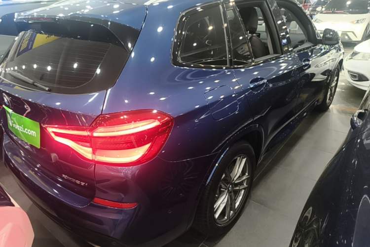 Used BMW X3 2019 xDrive28i M Sport Package Rear Right 45 Deg