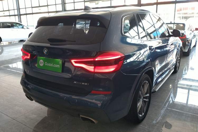 Used BMW X3 2019 xDrive28i M Sport Package Rear Right 45 Deg