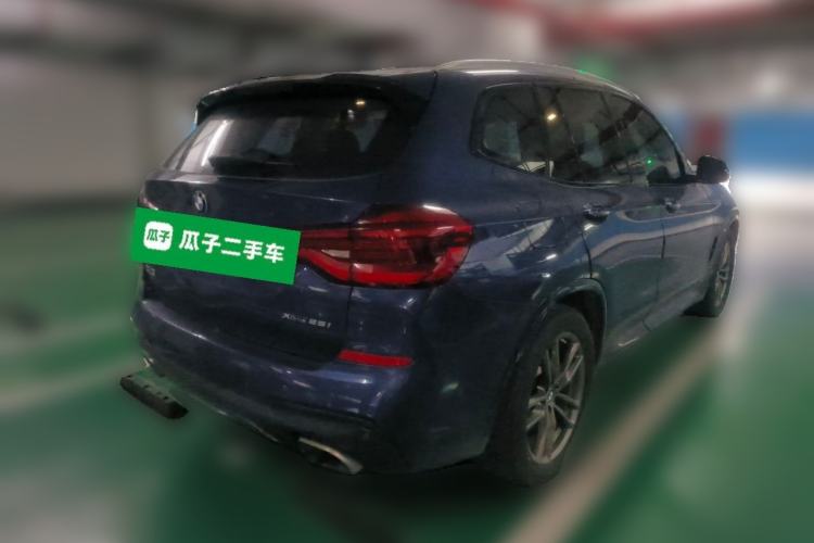 Used BMW X3 2019 xDrive25i M Sport Package Rear Right 45 Deg