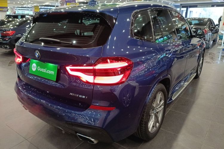 Used BMW X3 2019 xDrive28i M Sport Package Rear Right 45 Deg