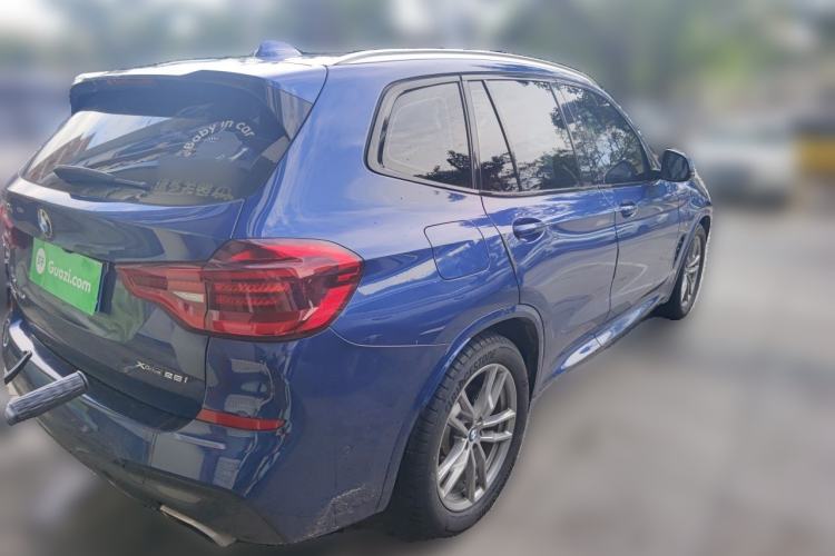Used BMW X3 2019 xDrive28i M Sport Package Rear Right 45 Deg