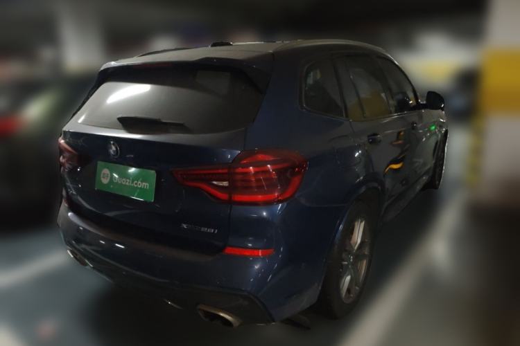 Used BMW X3 2019 xDrive28i M Sport Package Rear Right 45 Deg