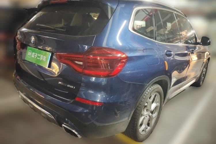 Used BMW X3 2019 xDrive28i Luxury Package Rear Right 45 Deg