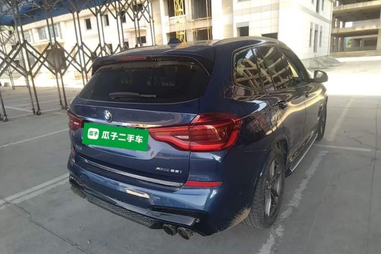Used BMW X3 2019 xDrive28i M Sport Package Rear Right 45 Deg