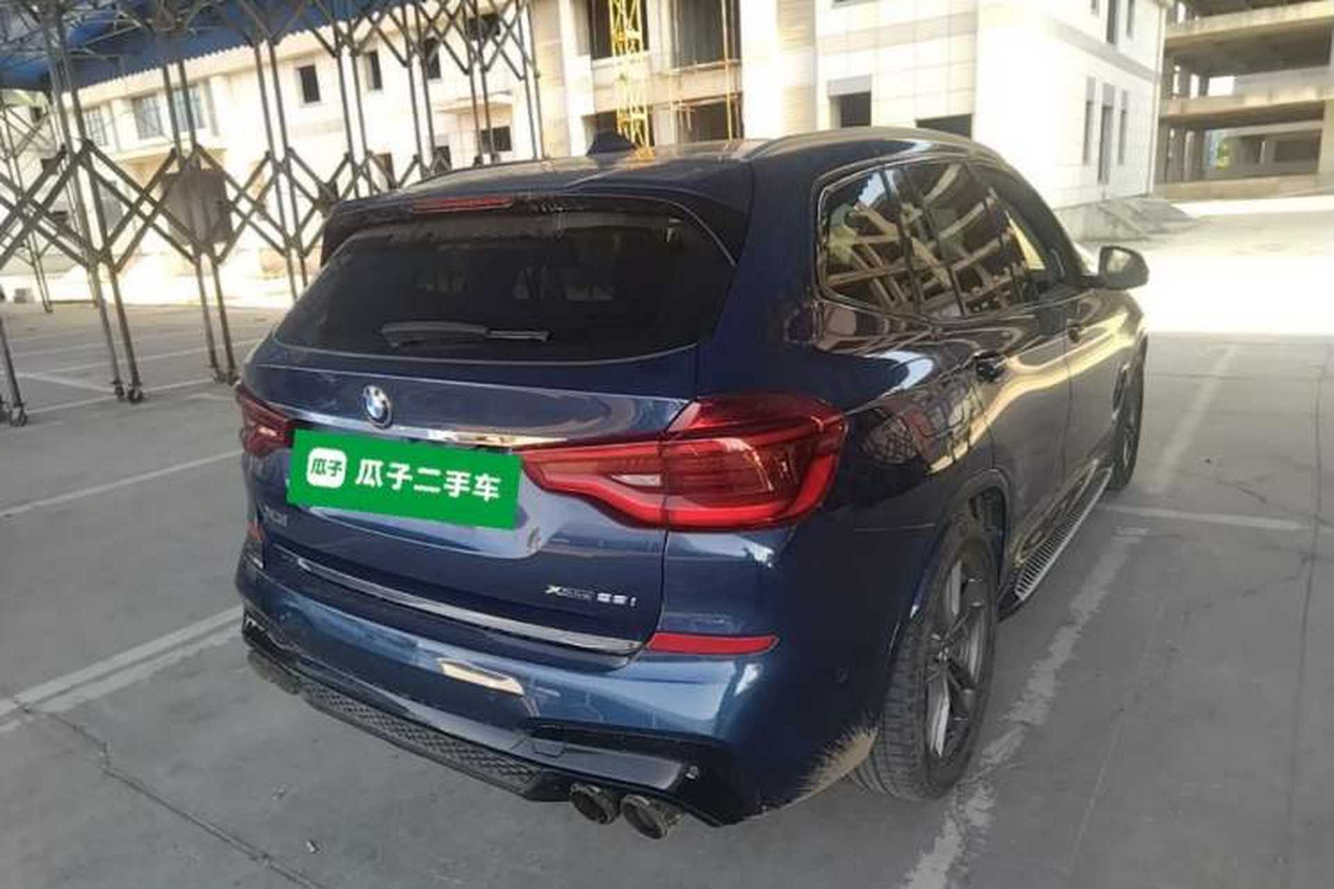Used BMW X3 2019 xDrive28i M Sport Package Rear Right 45 Deg