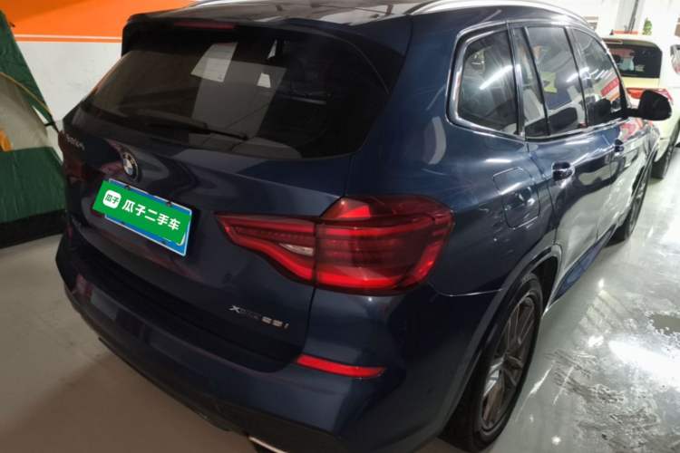 Used BMW X3 2019 xDrive28i M Sport Package Rear Right 45 Deg